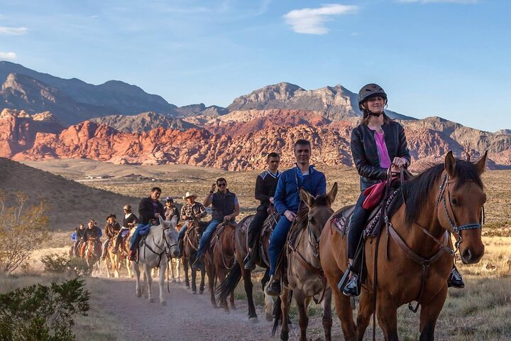 Red Rock Canyon Sunset Horseback Ride and Barbeque Dinner - Photo 1 of 8